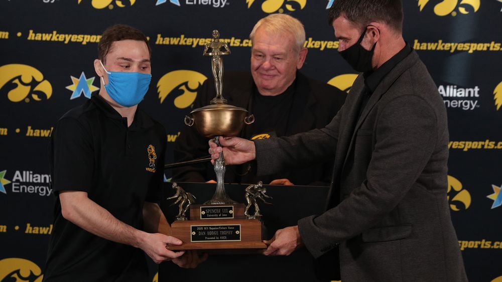 Without a Doubt, Lee Wins 2020 Hodge Trophy University of Iowa Athletics