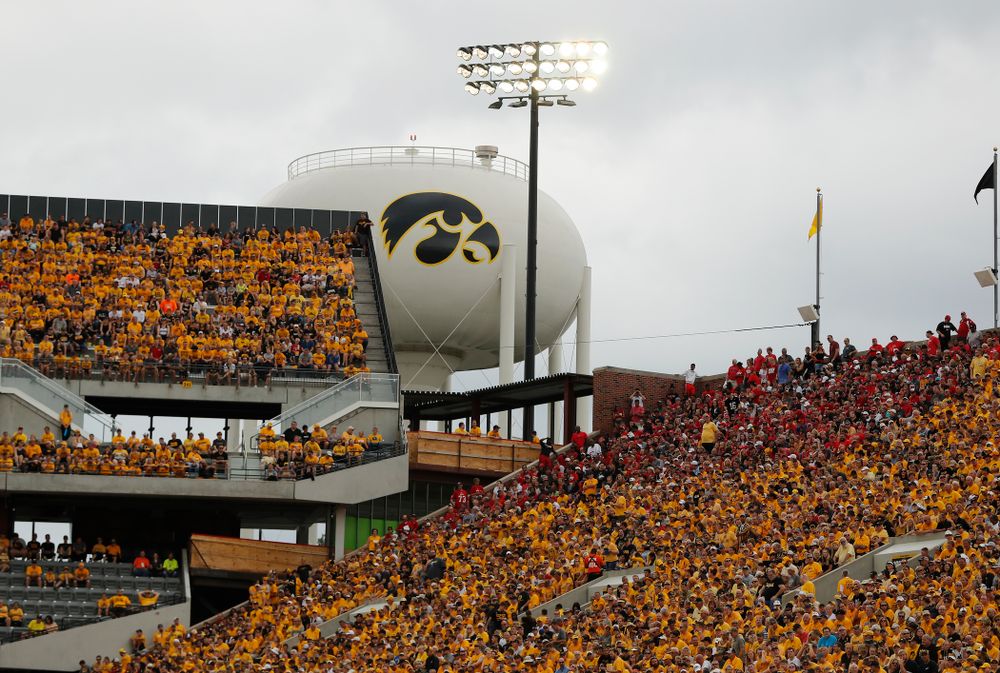The Water Tower Tiger Hawk against the Northern Illinois Huskies Saturday, September 1, 2018 at Kinnick Stadium. (Brian Ray/hawkeyesports.com)