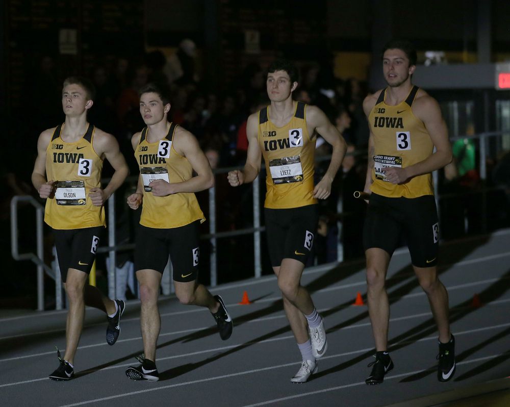 Iowa men's 4x400 relay B 
(Darren Miller/hawkeyesports.com)