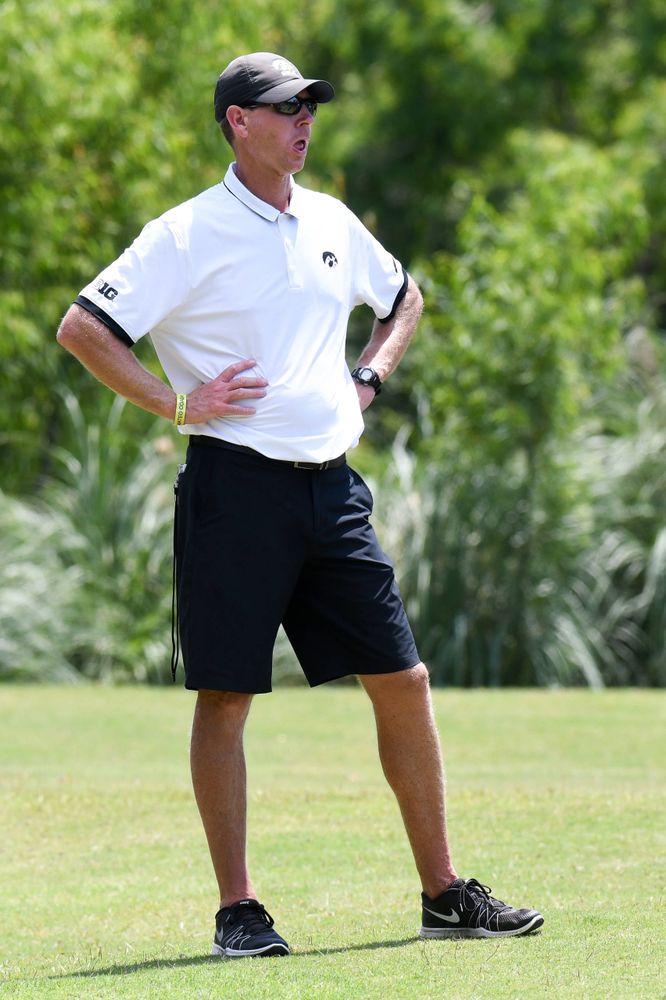 Assistant Coach Jeff Schmid at the NCAA Men's Golf Regional in Baton Rouge ((Photo:SE Sports Media/Sideline Sports).