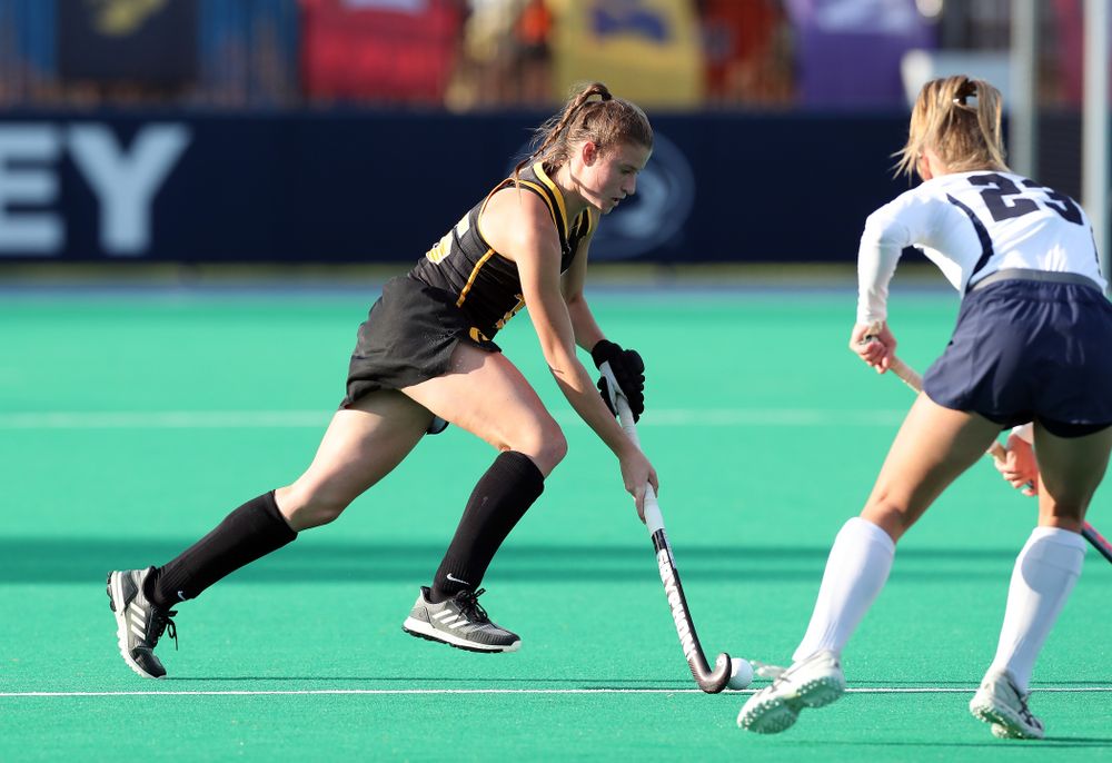 Iowa Hawkeyes Esme Gibson (15) against Penn State in the 2019 Big Ten Field Hockey Tournament Championship Game Sunday, November 10, 2019 in State College. (Brian Ray/hawkeyesports.com)