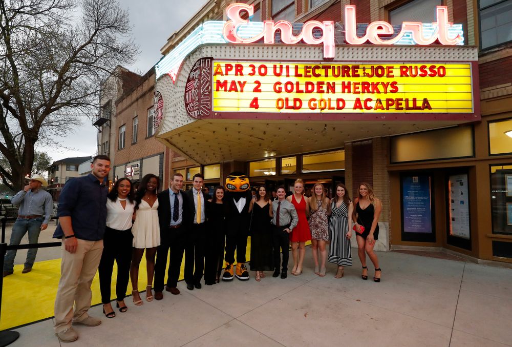The 2018 Golden Herkys Wednesday, May 2, 2018 at the Englert Theater in downtown Iowa City. (Brian Ray/hawkeyesports.com)