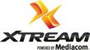 Logo for Xtream powered by Mediacom