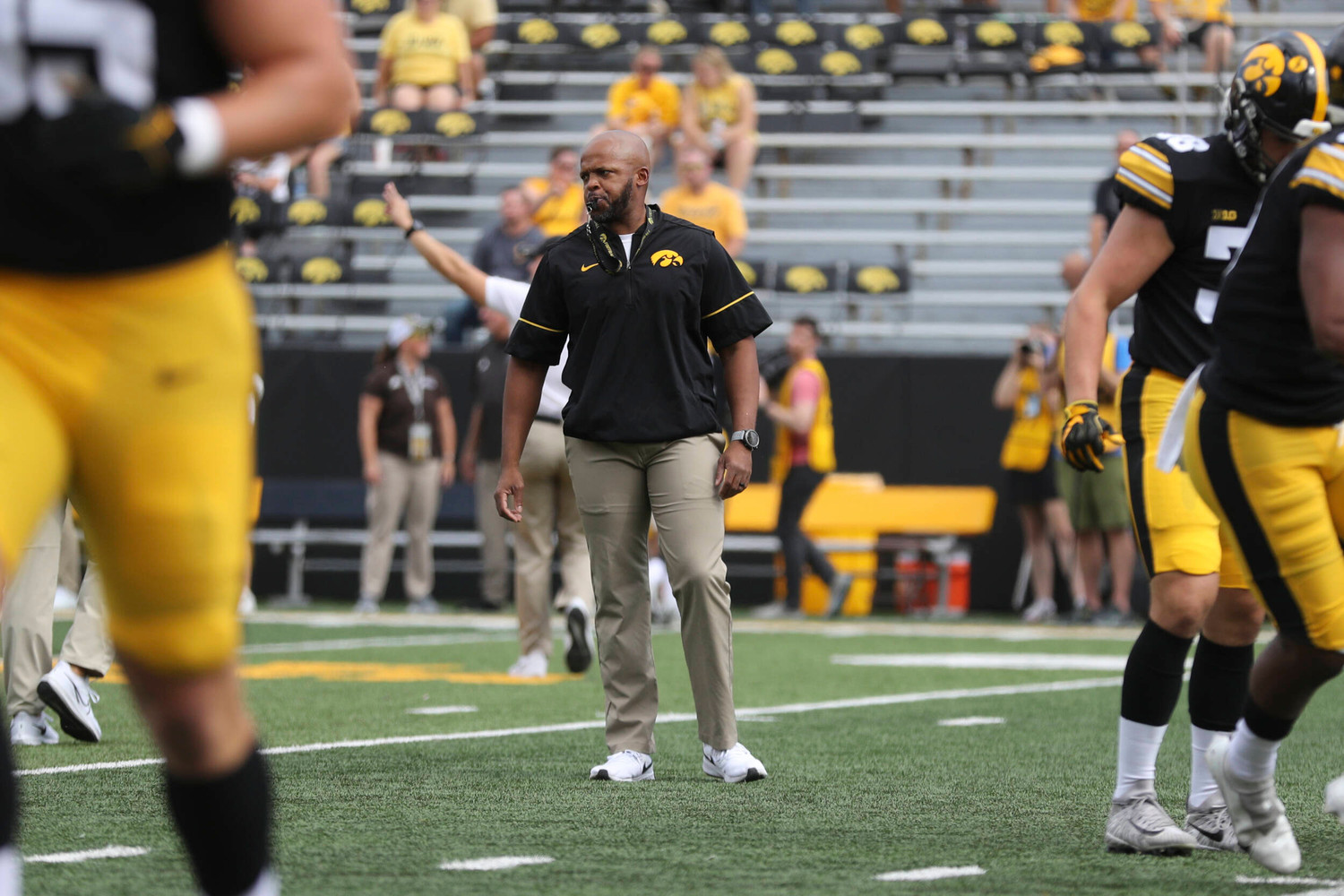 Raimond Braithwaite University of Iowa Athletics