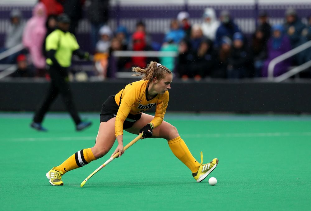Iowa Hawkeyes Katie Birch (11) against Maryland during the championship game of the Big Ten Tournament Sunday, November 4, 2018 at Lakeside Field in Evanston, Ill. (Brian Ray/hawkeyesports.com)