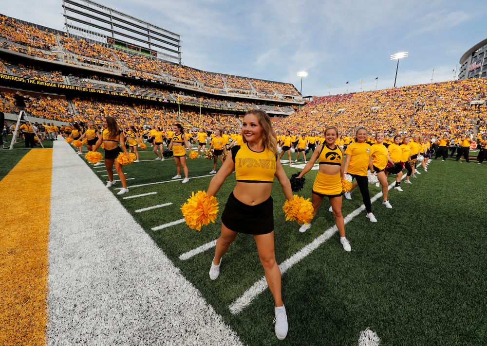 Spirit Squad Day against the Norther Illinois Huskies  Saturday, September 1, 2018 . (Brian Ray/hawkeyesports.com)