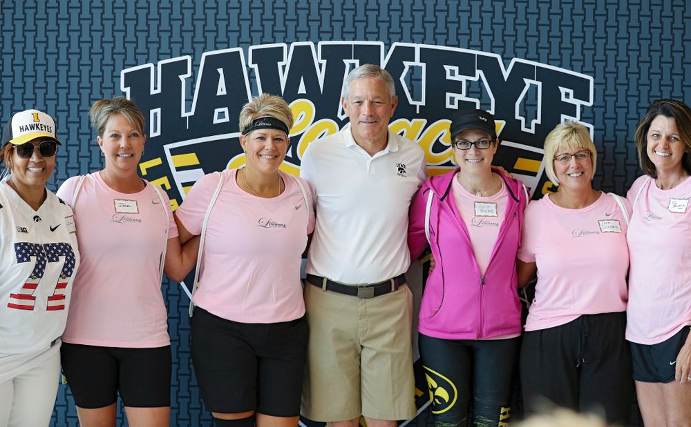 The Ladies Football Academy at the Hansen Football Performance Center in Iowa City on Saturday, Jun 8, 2019. (Stephen Mally/hawkeyesports.com)