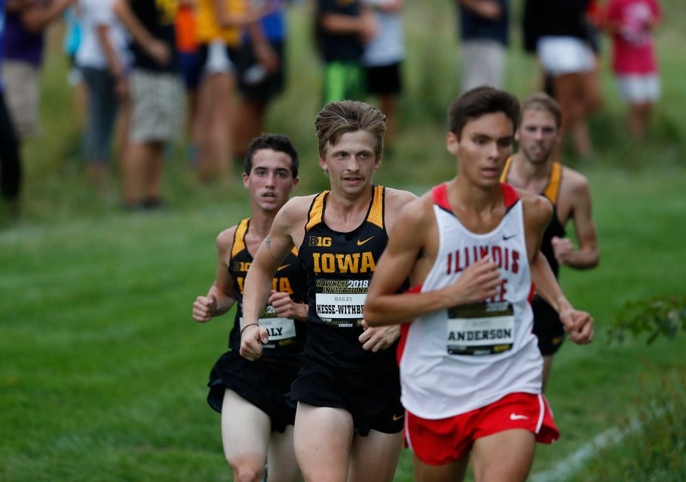 Bailey Hesse-Withbroe during the Hawkeye Invitational Friday, August 31, 2018 at the Ashton Cross Country Course.  (Brian Ray/hawkeyesports.com)