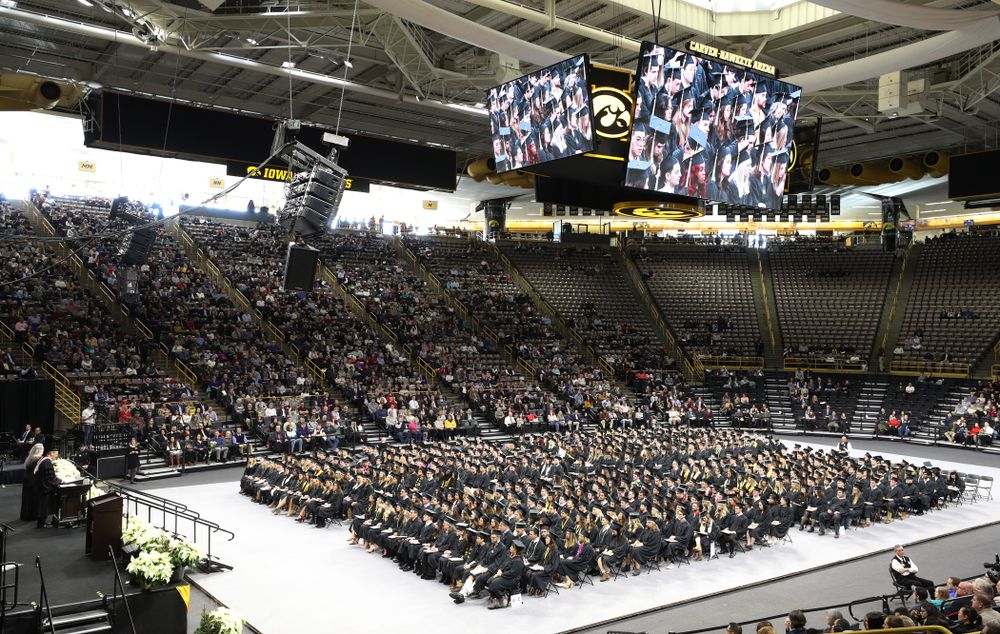The Fall Commencement Ceremony  Saturday, December 15, 2018 at Carver-Hawkeye Arena. (Brian Ray/hawkeyesports.com)