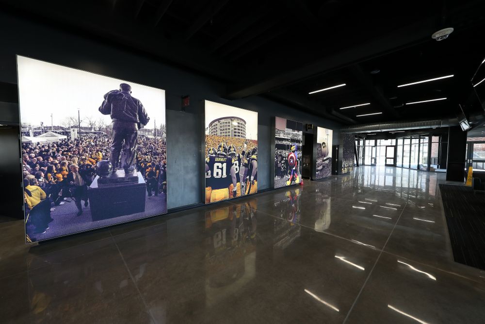 The Ted Pacha Family Club in the new north end zone of Kinnick Stadium Friday, August 9, 2019. (Brian Ray/hawkeyesports.com)