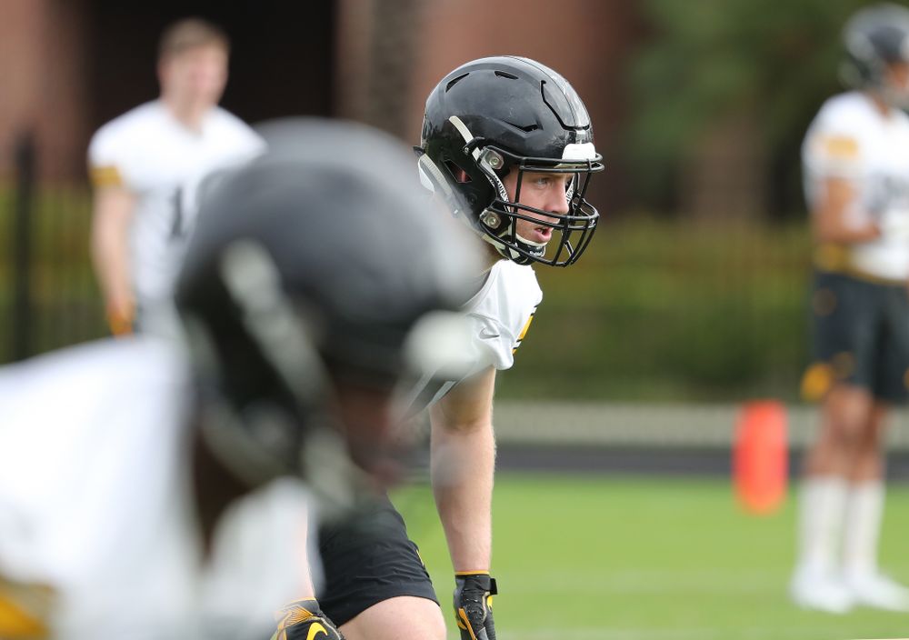 Iowa Hawkeyes defensive back Jake Gervase (30) during practice for the 2019 Outback Bowl Friday, December 28, 2018 at the University of Tampa. (Brian Ray/hawkeyesports.com)