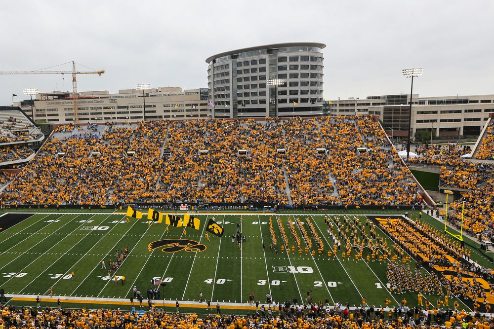 Iowa Hawkeyes against Middle Tennessee Saturday, September 28, 2019 at Kinnick Stadium. (Lily Smith/hawkeyesports.com)