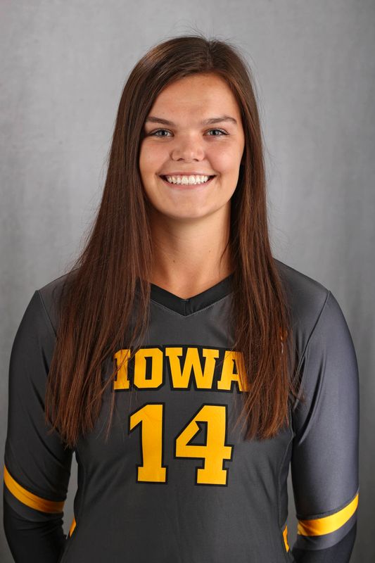 Jacqlyn Caspers - Volleyball - University of Iowa Athletics