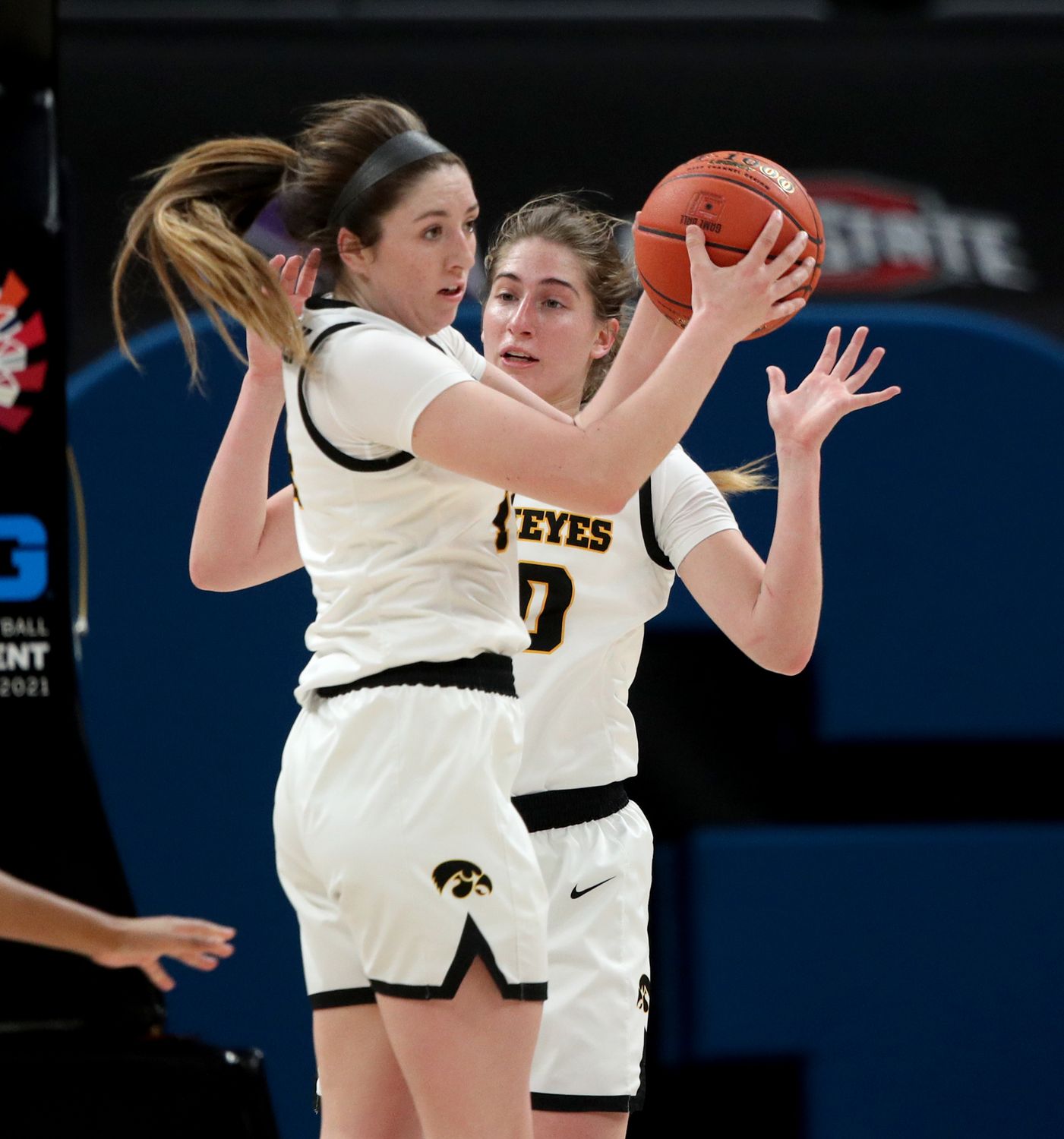 Photos: Iowa Women's Basketball vs Michigan State Big Ten Tournament  Semi-Finals 03/12/2021 – University of Iowa Athletics