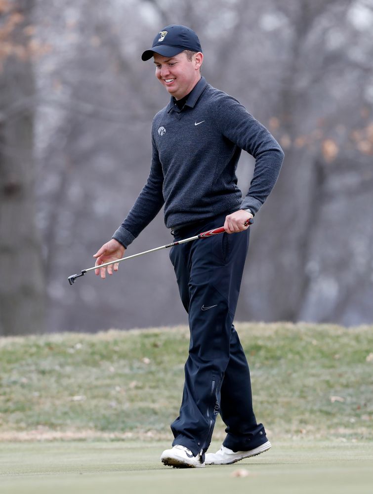 Matthew Walker during the 2018 Hawkeye Invitational  Friday, April 13, 2018 at Finkbine Golf Course. (Brian Ray/hawkeyesports.com)