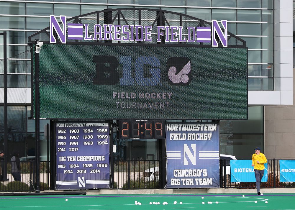 The Iowa Hawkeyes against the Michigan Wolverines in the semi-finals of the Big Ten Tournament Friday, November 2, 2018 at Lakeside Field on the campus of Northwestern University in Evanston, Ill. (Brian Ray/hawkeyesports.com)