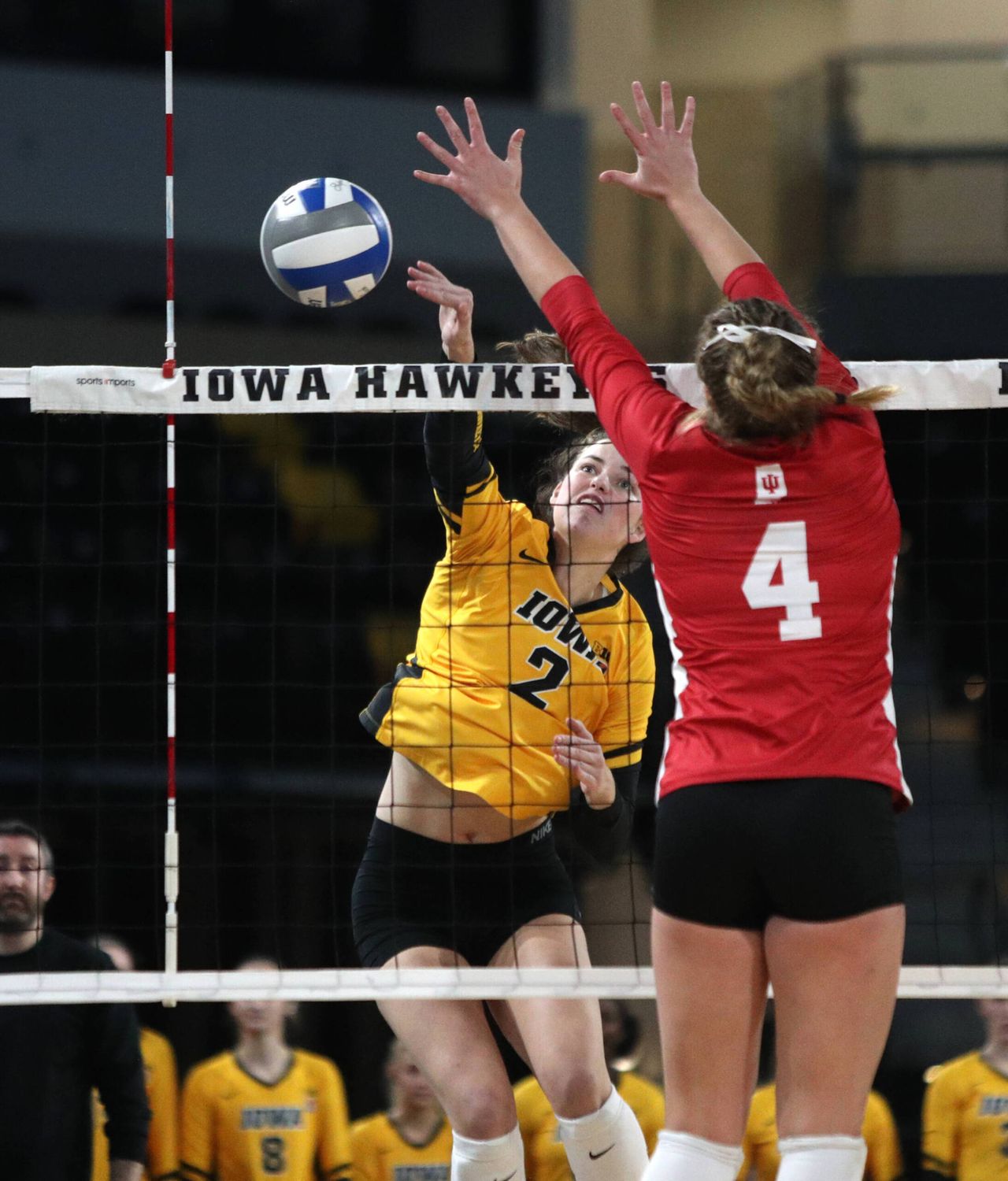Photos Iowa Volleyball Vs Indiana University Of Iowa Athletics