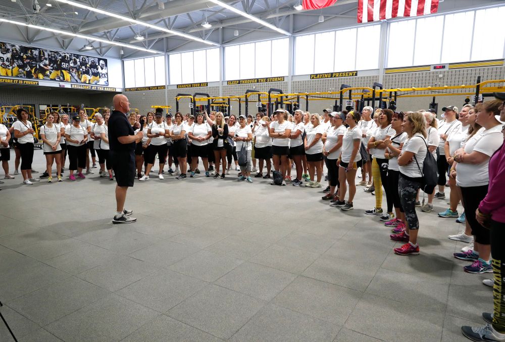 The 2018 Iowa Ladies Football Academy  Saturday, June 9, 2018 at Kinnick Stadium. (Brian Ray/hawkeyesports.com)