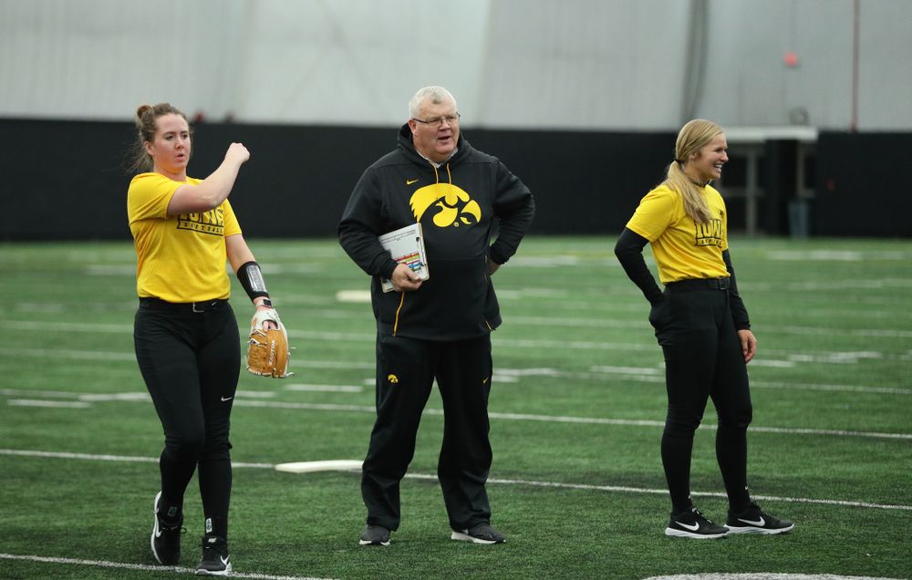 Iowa Hawkeyes assistant coach Rick Dillinger during they team's annual media day Friday, February 1, 2019 at the Hawkeye Tennis and Recreation Complex. (Brian Ray/hawkeyesports.com)