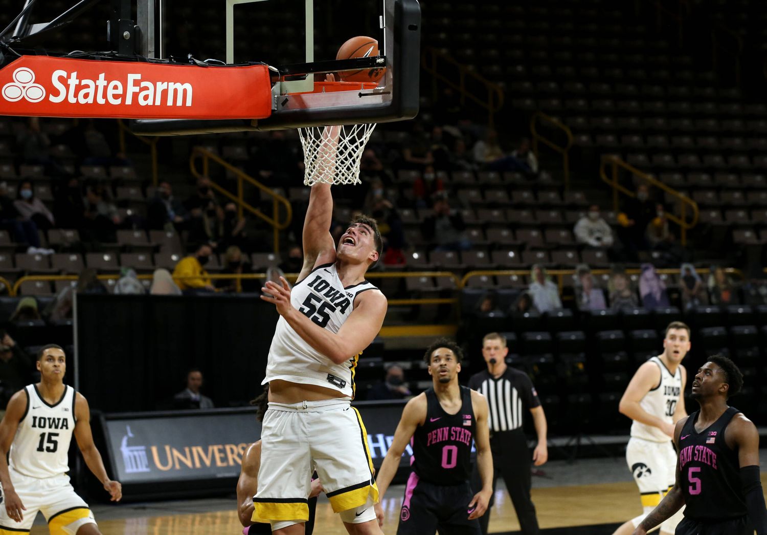 Photos: Iowa Men's Basketball vs Penn State 02/21/2021 – University of Iowa  Athletics