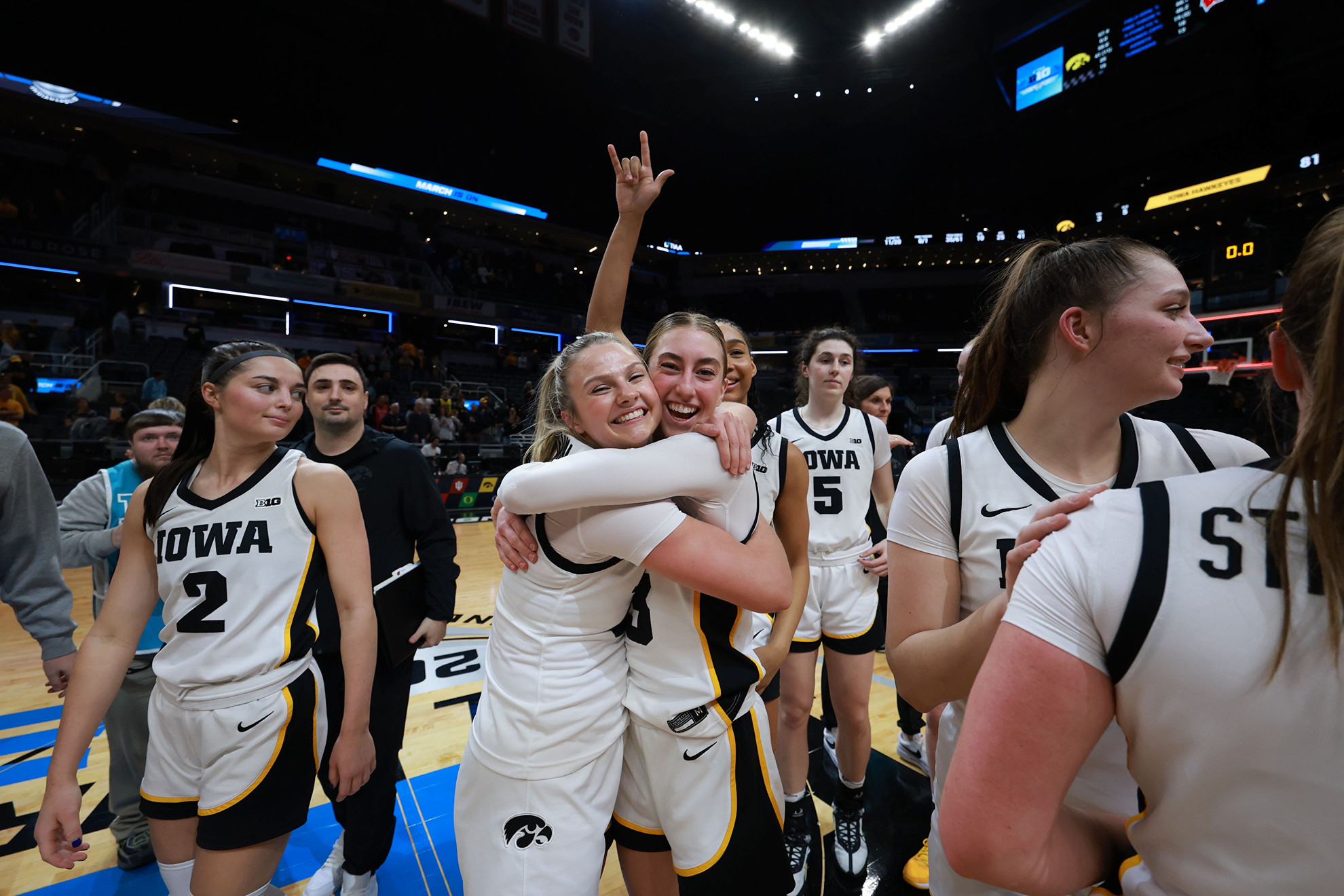 Hawkeyes Whip Wisconsin in First Round of Big Ten Tourney - Iowa ...