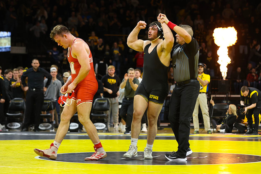 Photos Iowa Wrestling vs Nebraska University of Iowa Athletics