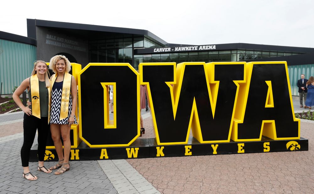 The 2018 I Ring Class following the Student Athlete Graduation Reception Friday, May 11, 2018 at Carver-Hawkeye Arena. (Brian Ray/hawkeyesports.com)