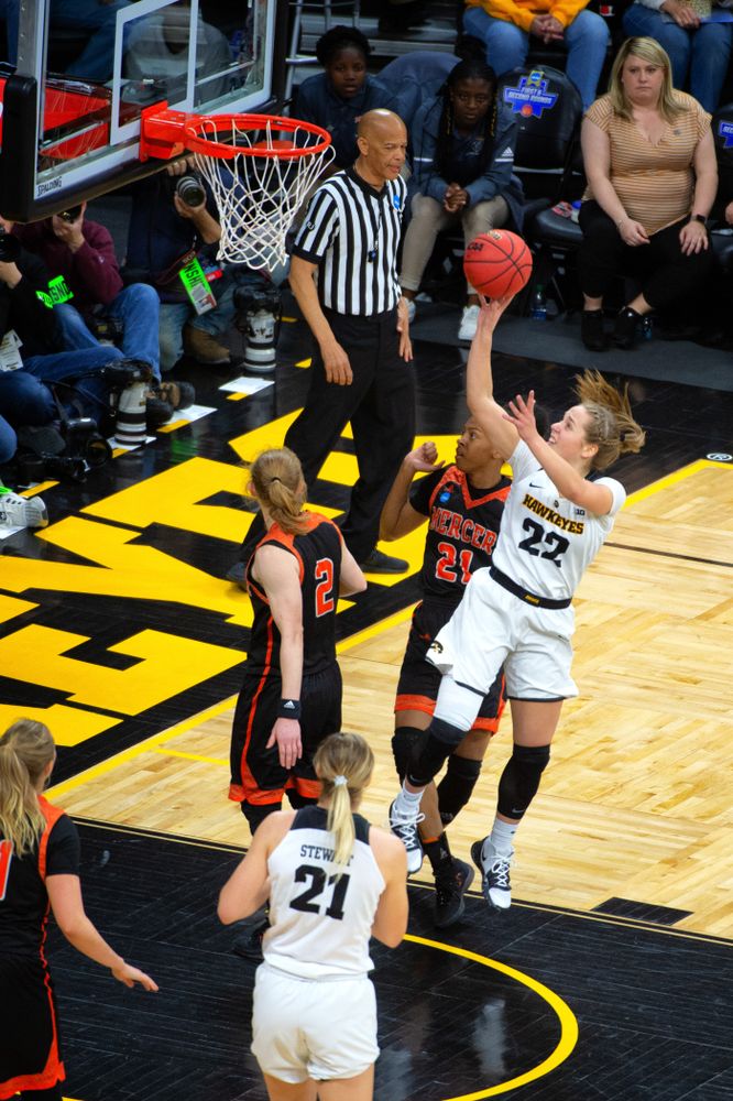 Iowa Hawkeyes Women's Basketball
NCAA Tournament First Round vs Mercer, Friday March 22, 2019