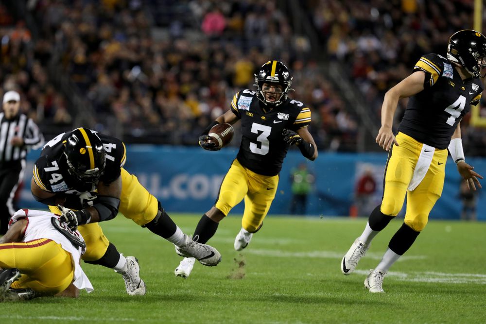 against USC in the Holiday Bowl Friday, December 27, 2019 at San Diego Community Credit Union Stadium.  (Brian Ray/hawkeyesports.com)
