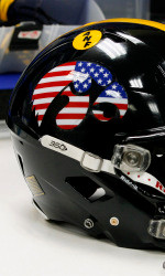 Iowa Helmet to Honor Military - Iowa Hawkeyes Athletics - Official  Athletics Website