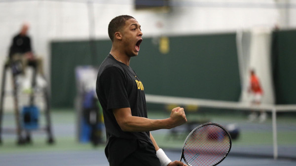 Okonkwo/Tyler Advance to Semifinals at B1G Indoor Championships