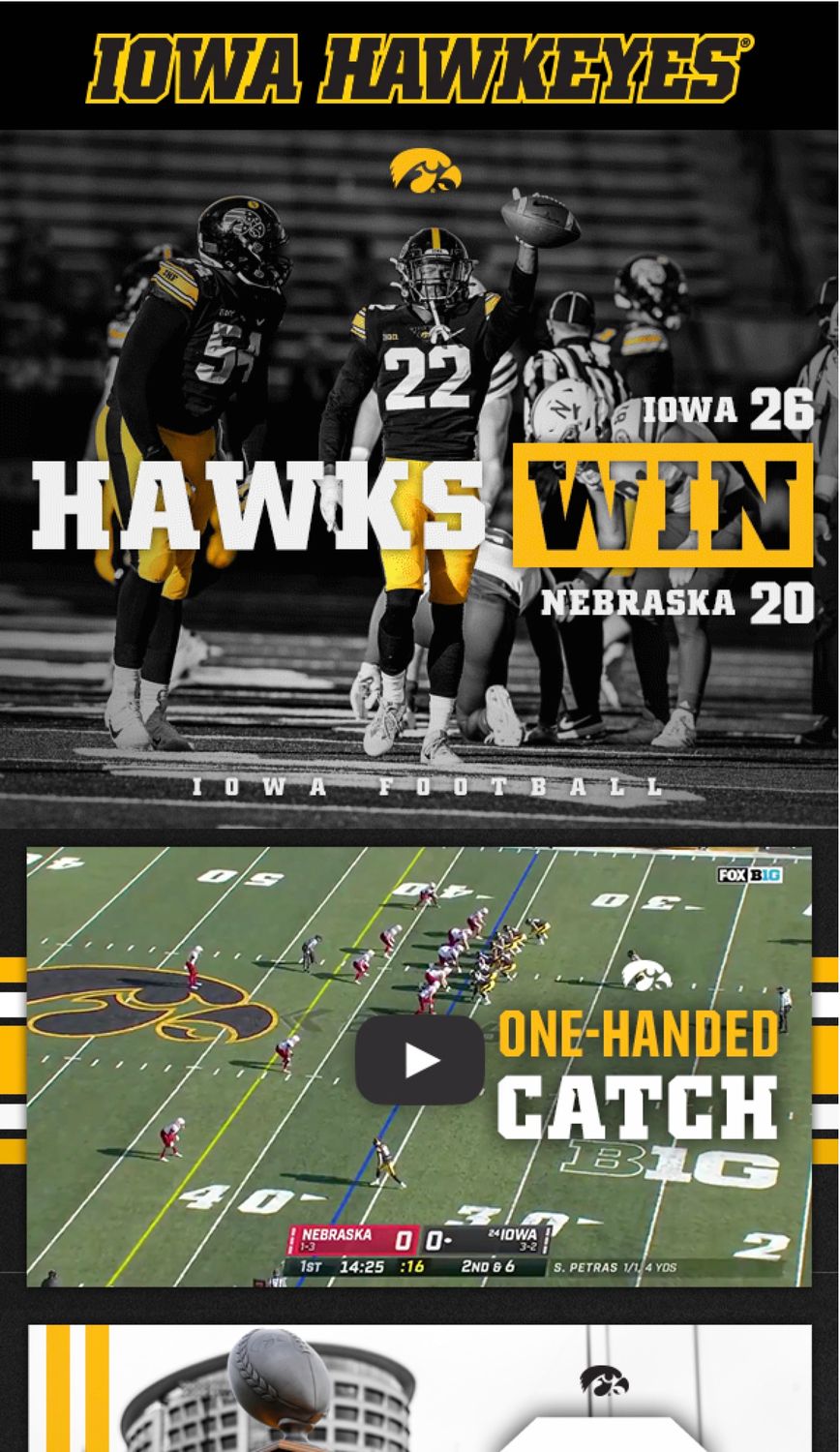 Iowa Hawkeyes News, Videos, Schedule, Roster, Stats - Yahoo Sports