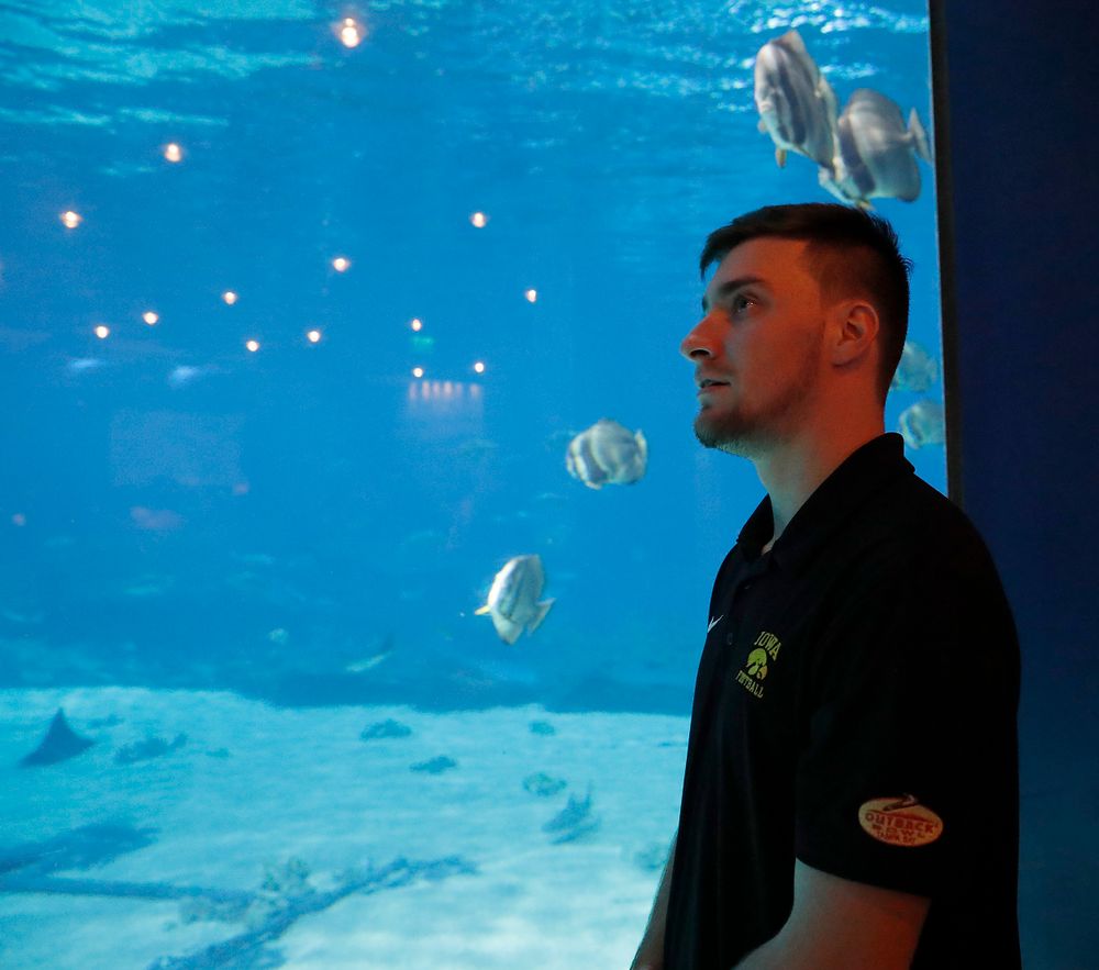 Keith Duncan at the Georgia Aquarium.