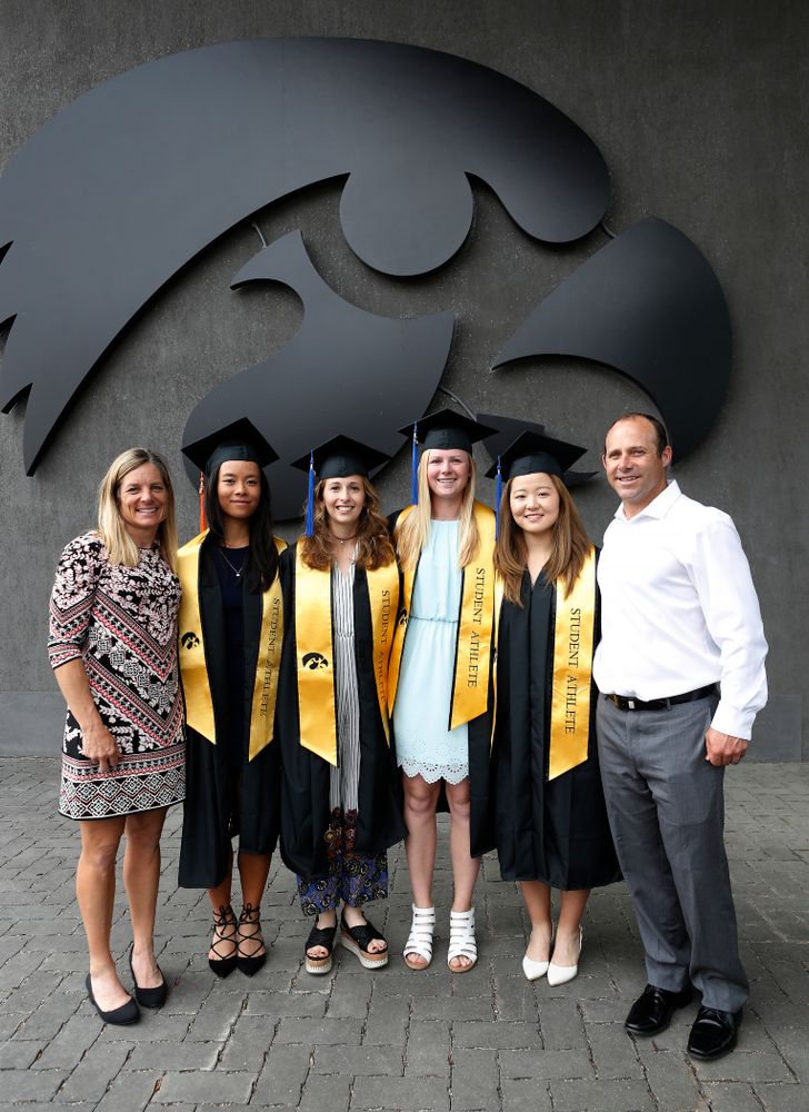 The 2018 I Ring Class following the Student Athlete Graduation Reception Friday, May 11, 2018 at Carver-Hawkeye Arena. (Brian Ray/hawkeyesports.com)