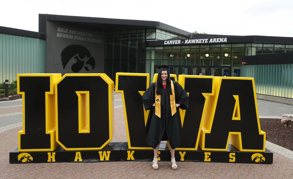 during the Tippie College of Business spring commencement Saturday, May 11, 2019 at Carver-Hawkeye Arena. (Brian Ray/hawkeyesports.com)