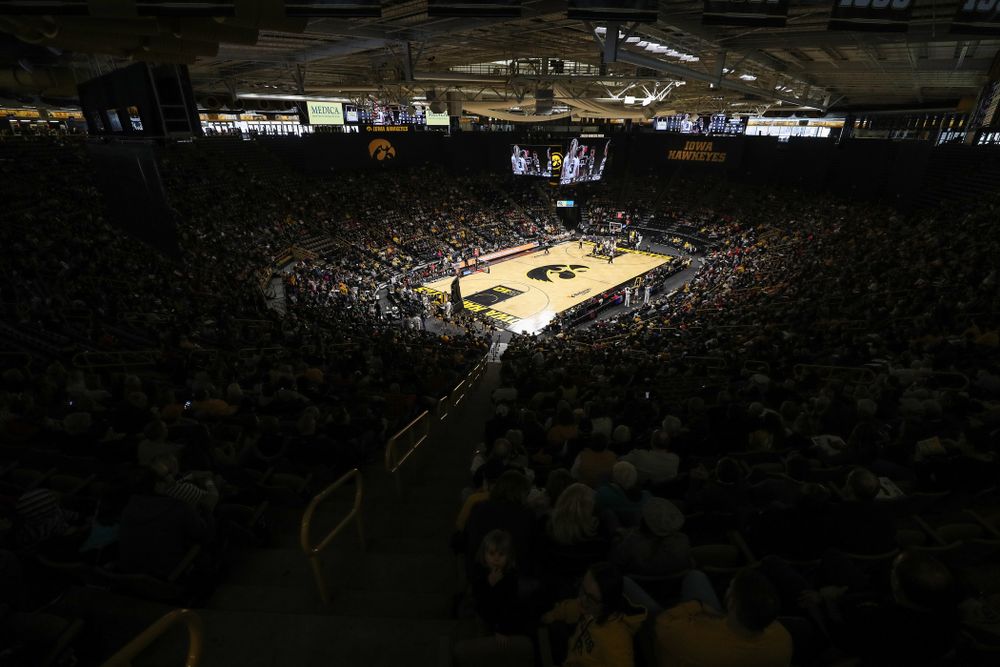 The Iowa Hawkeyes against the Purdue Boilermakers Sunday, January 27, 2019 at Carver-Hawkeye Arena. (Brian Ray/hawkeyesports.com)