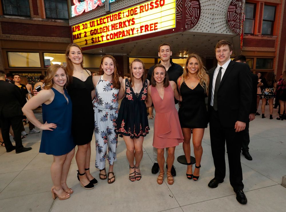 The 2018 Golden Herkys Wednesday, May 2, 2018 at the Englert Theater in downtown Iowa City. (Brian Ray/hawkeyesports.com)