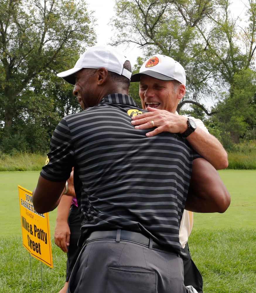 Gary Close and Sherman Dillard The 2018 Chris Street Memorial Golf Outing Monday, August 27, 2018 at Finkbine Golf Course. (Brian Ray/hawkeyesports.com)