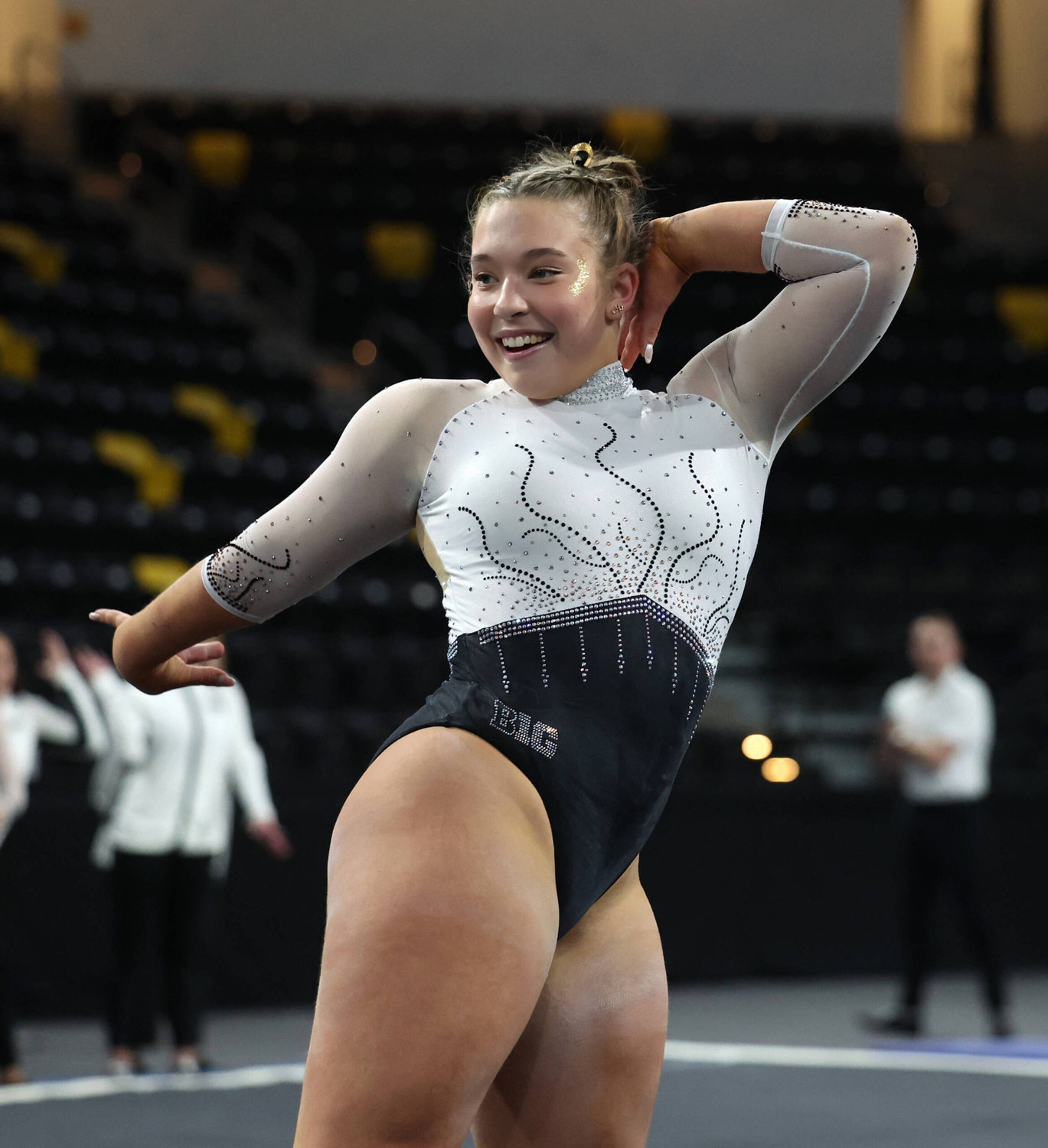 Photos: Iowa Women’s Gymnastics vs Washington 01/12/2024 – University of Iowa Athletics