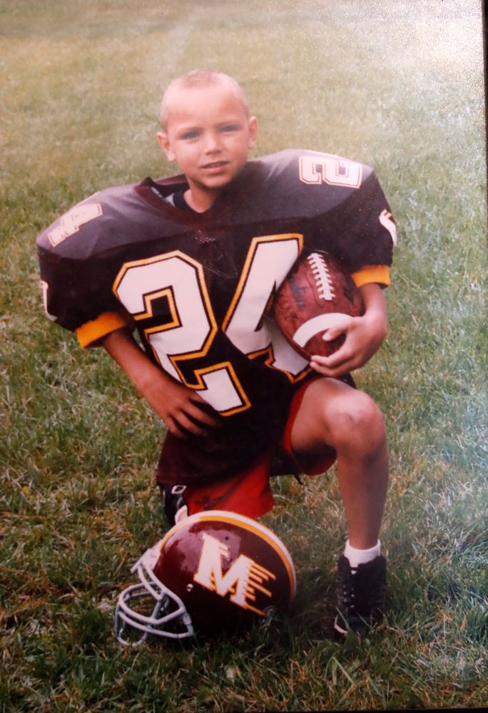 Photos for Iowa Hawkeyes quarterback Nathan Stanley (4) as a kid Wednesday, May 30, 2018 in Menomonie, Wisc. (Brian Ray/hawkeyesports.com)