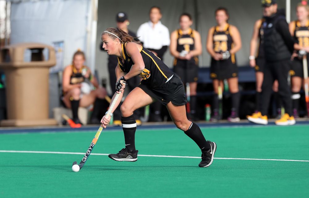 Iowa Hawkeyes Sophie Sunderland (20) against Penn State in the 2019 Big Ten Field Hockey Tournament Championship Game Sunday, November 10, 2019 in State College. (Brian Ray/hawkeyesports.com)