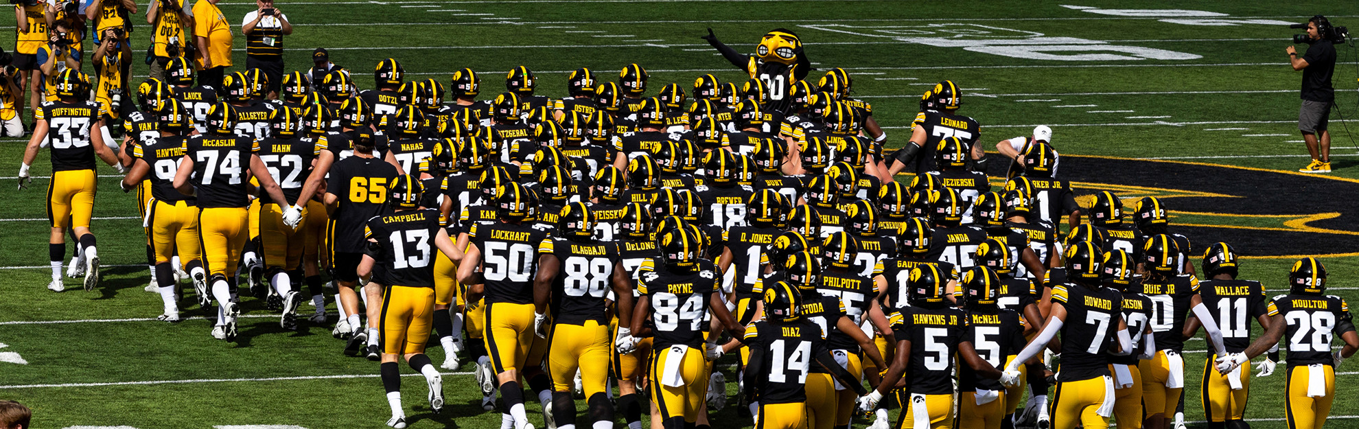 2026 Swarm The Swarm against the Northern Illinois Huskies on Saturday, September 6th, 2026 at Kinnick Stadium.