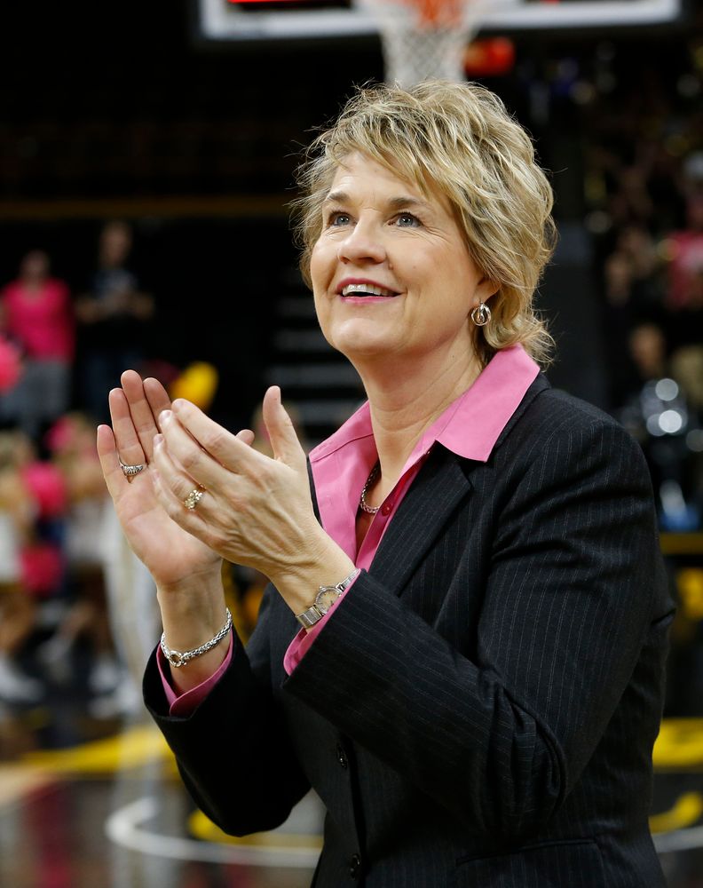 head coach Lisa Bluder  
