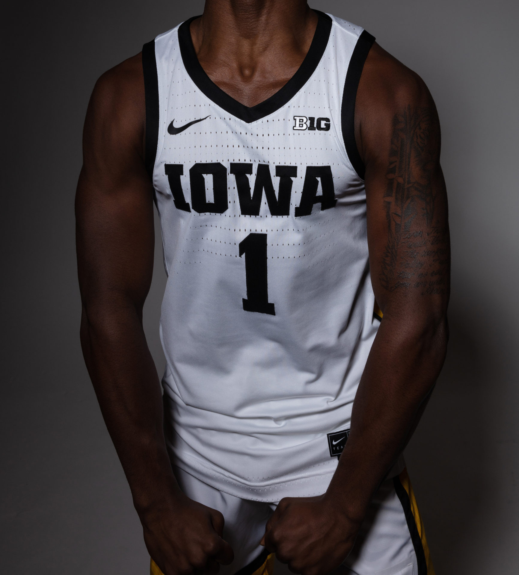 iowa basketball grey uniforms