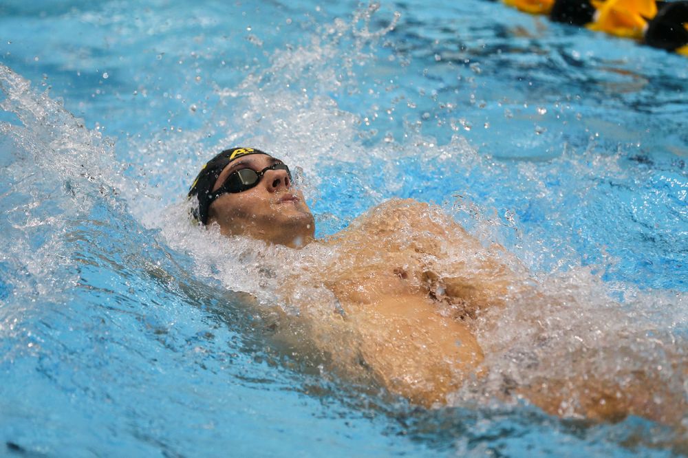  during Iowa swim and dive vs Minnesota on Saturday, October 26, 2019 at the Campus Wellness and Recreation Center. (Lily Smith/hawkeyesports.com)