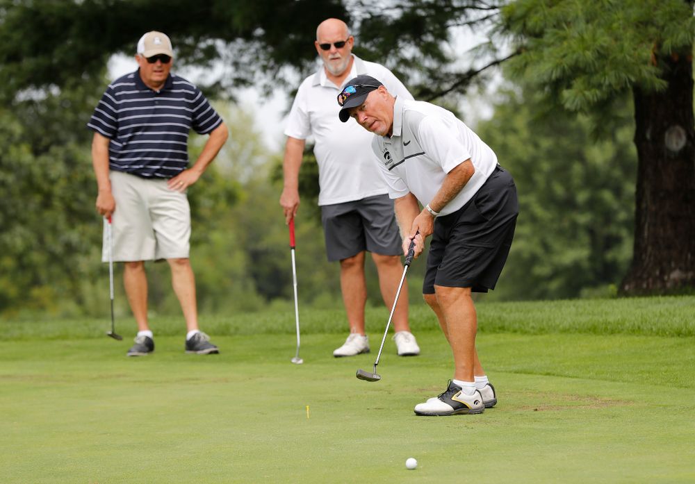Jerry Strom at the 2018 Chris Street Memorial Golf Outing Monday, August 27, 2018 at Finkbine Golf Course. (Brian Ray/hawkeyesports.com)