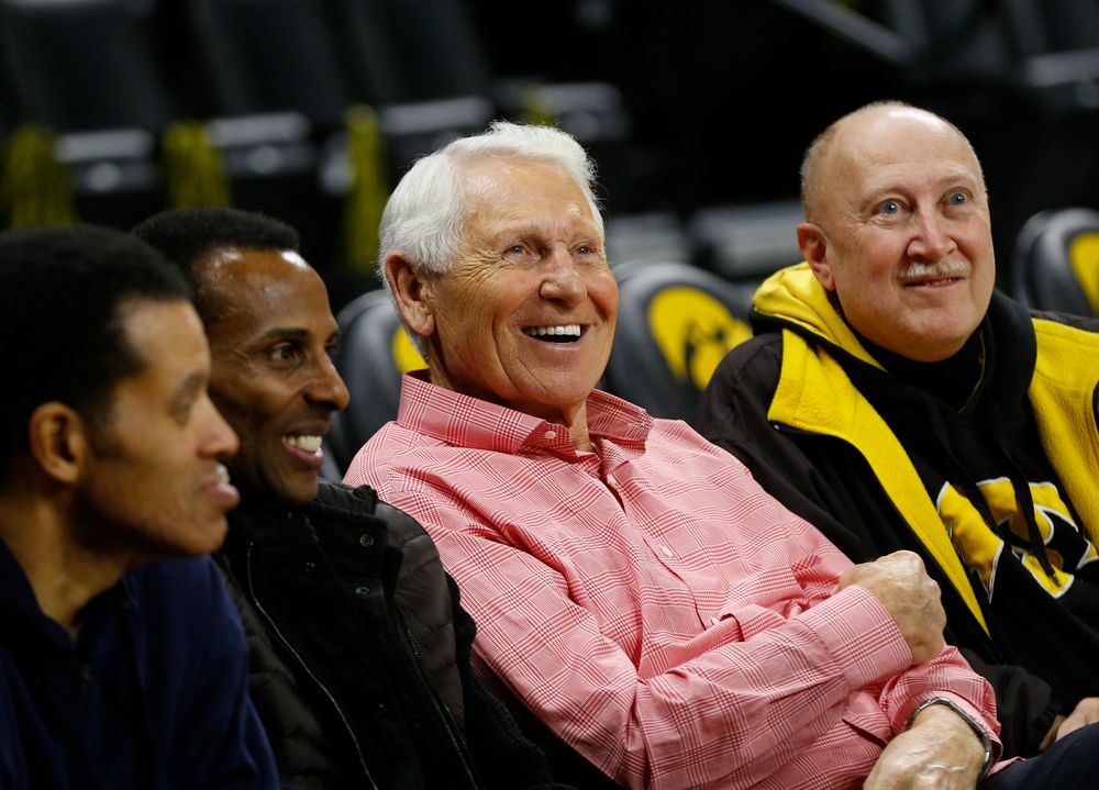 Lute Olson and Ronnie Lester