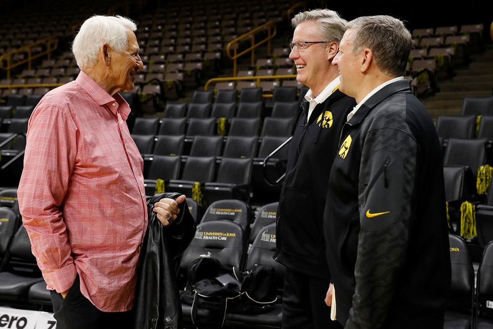 Lute Olson and wife Kelly