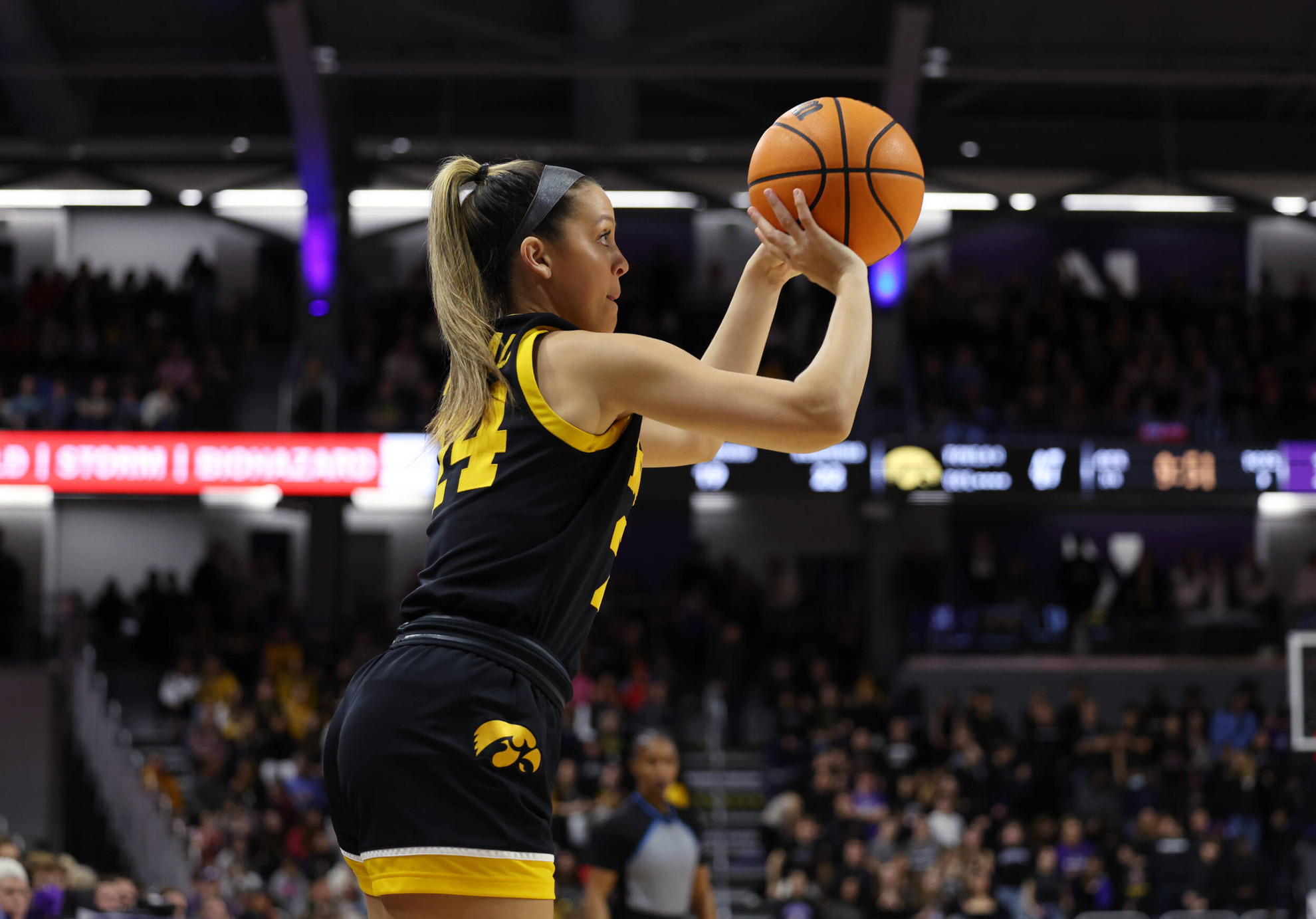 Photos: Iowa Women’s Basketball at Northwestern