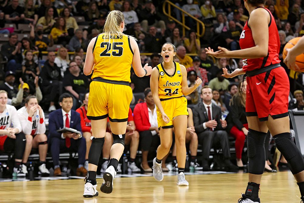 Video & Transcript: Iowa Basketball NCAA Press Conference 3-16-22 - Sports  Illustrated Iowa Hawkeyes News, Analysis and More